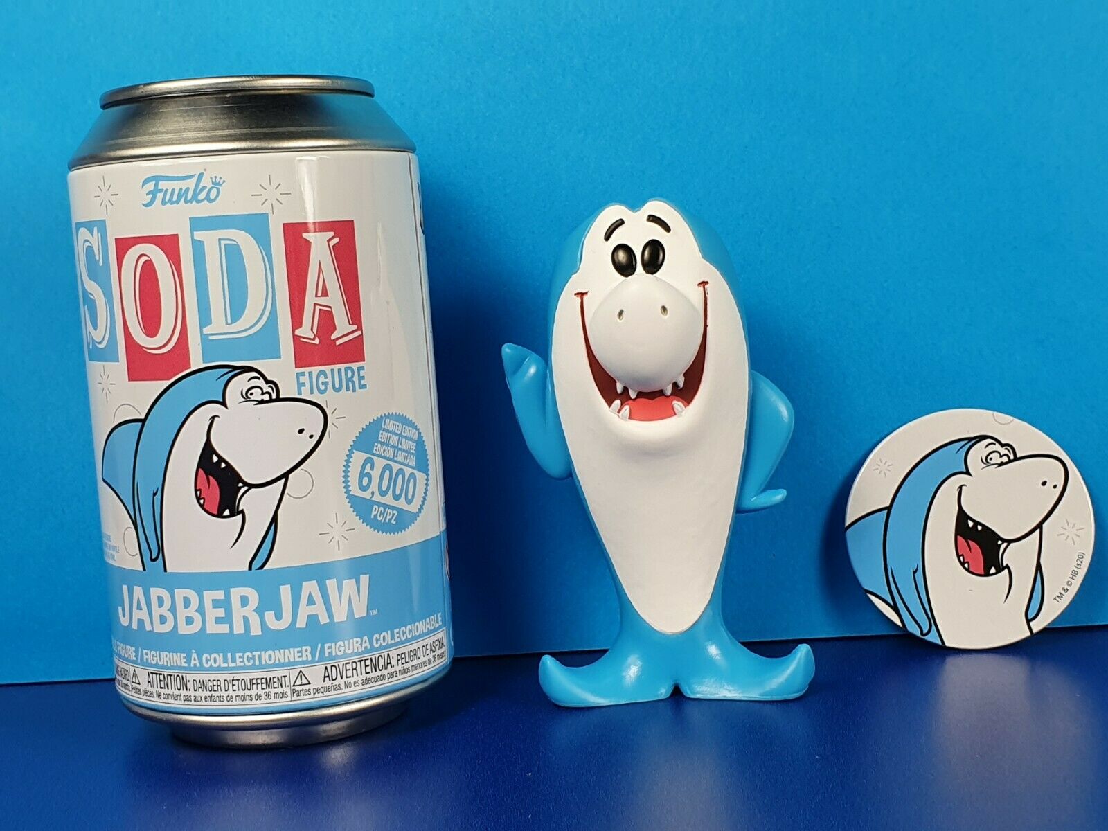Hanna Barbera POP! Movies Vinyl SODA Figures Jabber Jaw 11 cm