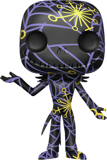 Nightmare Before Chistmas POP! Vinyl Figure Jack Skellington Artist Series with Pop Protector Limited Edition
