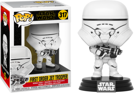 Star Wars Episode IX POP! Movies Vinyl Figure First Order Jet Trooper 9 cm