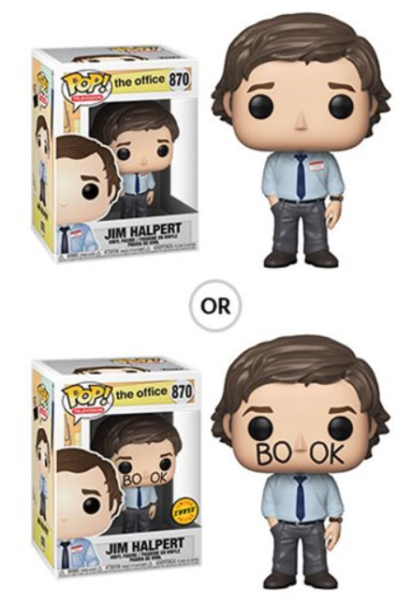 The Office US POP! TV Vinyl Figure Jim Halpert 9 cm Assortment (2)