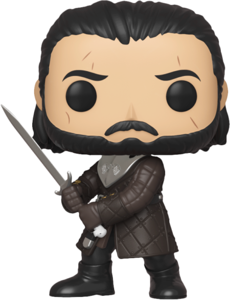 Game of Thrones POP! Television Vinyl Figure Jon Snow Battle of Winterfell 9 cm