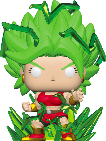 Dragon Ball Super POP! Animation Vinyl Figure Super Saiyan Kale with energy Base Limited 9 cm 8 (con bollino Chalice Collectibles Exclusive)