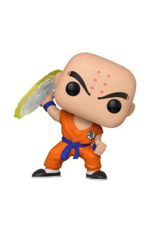 Dragon Ball Z POP! Animation Vinyl Figure Krillin w/ Destructo Disc 9 cm