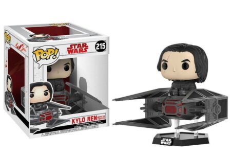 Star Wars Episode VIII POP! Vinyl Bobble-Head Kylo Ren on Tie Fighter 10 cm