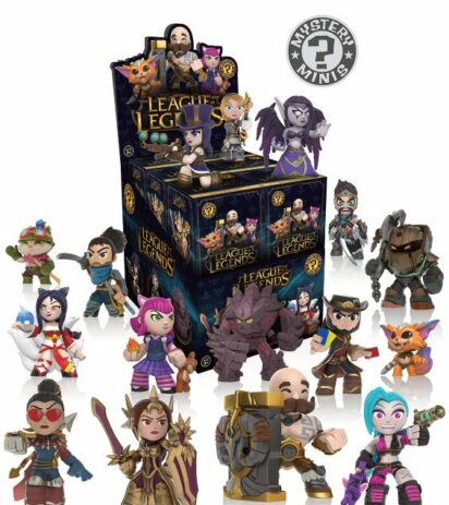 League of Legends Mystery Minis Vinyl Mini Figures 6 cm Display (12)
