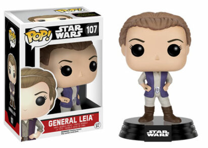 Star Wars Episode VII POP! Vinyl Bobble-Head Figure General Leia 9 cm