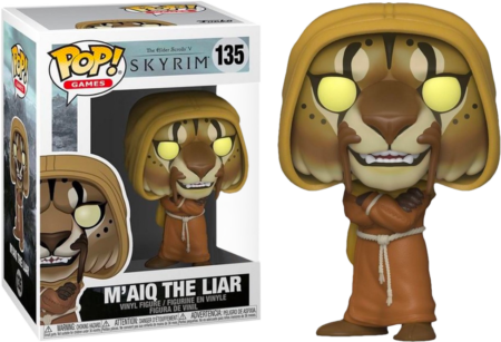 The Elder Scrolls V Skyrim POP! Games Vinyl Figure M'Aiq The Liar Limited 9 cm