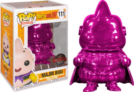 Dragonball Z POP! Animation Vinyl Figure Majin Buu Pink Chromed Limited 9 cm