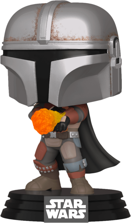Star Wars The Mandalorian POP! TV Vinyl Figure Mandalorian with Flame Limited 9 cm