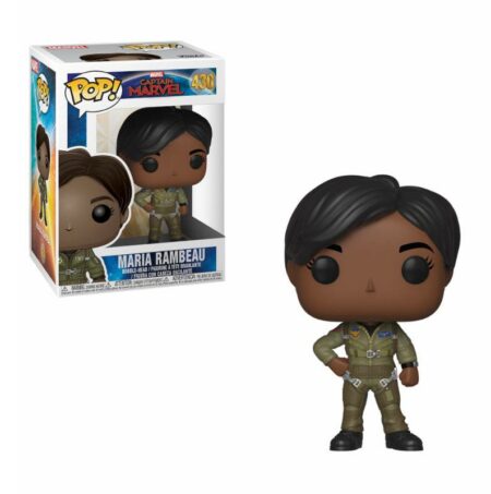 Captain Marvel POP! Marvel Vinyl Bobble-Head Figure Maria Rambeau 9 cm