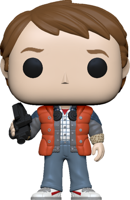 Back to the Future POP! Vinyl Figure Marty in Puffy Vest 9 cm