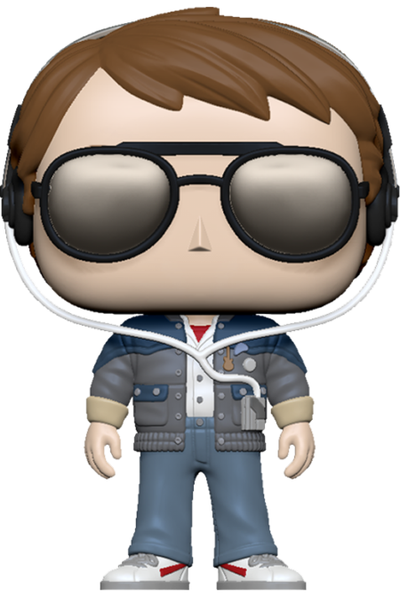 Back to the Future POP! Vinyl Figure Marty w/glasses 9 cm