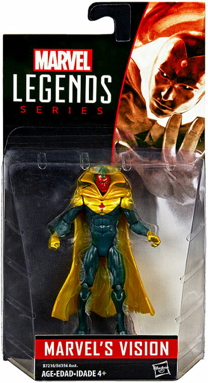 Marvel Legends 2016 Wave 2 Marvels Vision Action Figure 10 cm