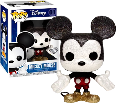 Disney - Pop Vinyl Figure Mickey Mouse Diamond Glitter 9 cm