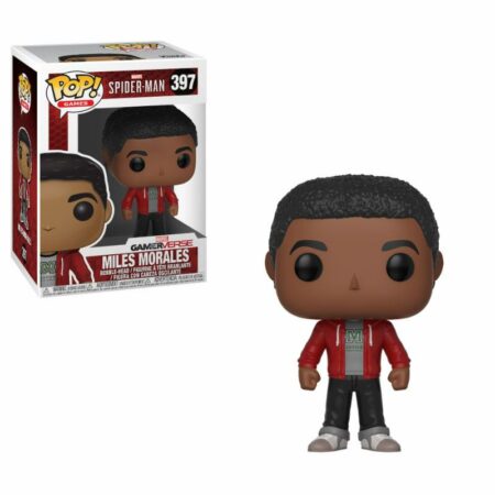 Spider-Man POP! Games Vinyl Figure Miles Morales 9 cm