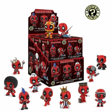 Marvel Comics Mystery Mini Figures 5 cm Display Deadpool (12)
