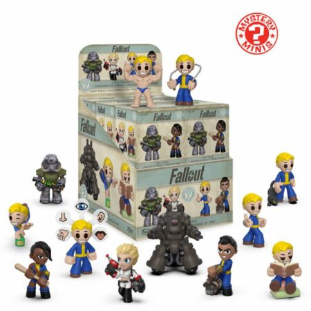 Fallout Mystery Minis Vinyl Mini Figures 6 cm Display (12)