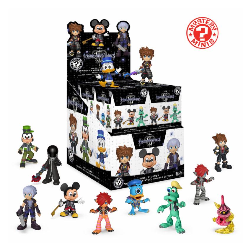 Kingdom Hearts 3 Mystery Minis Vinyl Mini Figures 6 cm Display (12)