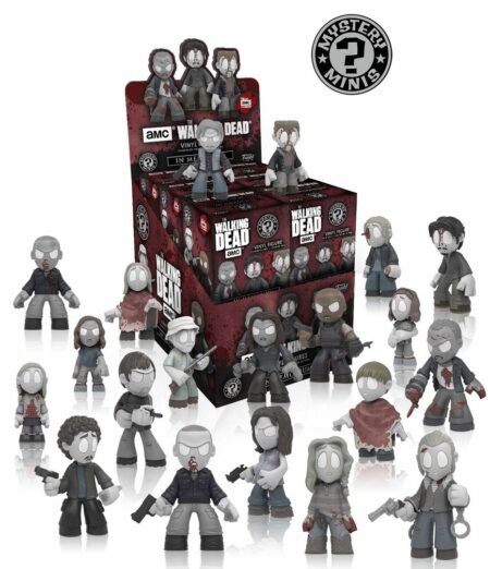 The Walking Dead Mystery Mini Figures 6 cm In Memoriam Display (12)