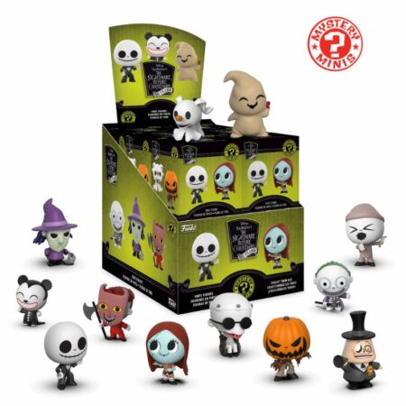 Nightmare before Christmas Mystery Mini Figures 5 cm Display (12)