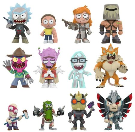 Rick and Morty Mystery Mini Figures 5 cm Display Series 2 (12)