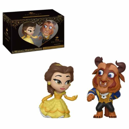 Beauty and the Beast Mystery Mini Vinyl Figures 2-Pack Beast & Belle 6 cm