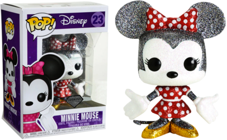 Disney - Pop Vinyl Figure Minnie Mouse Diamond Glitter 9 cm