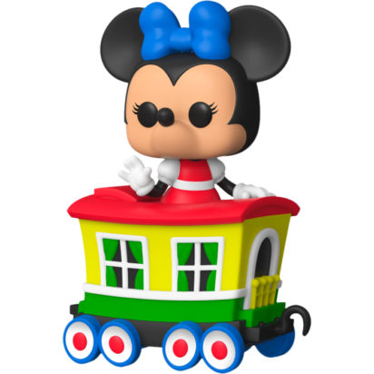 Disneyland Resort POP! Disney Train Cart Vinyl Figure Minnie Mouse on the Casey Jr. Circus Train Attraction 9 cm