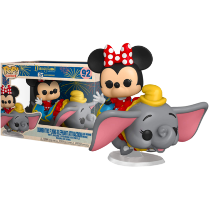 Disneyland: 65th Anniversary POP! Vinyl Figure Minnie Mouse with Dumbo The Flying Elephant Attraction
