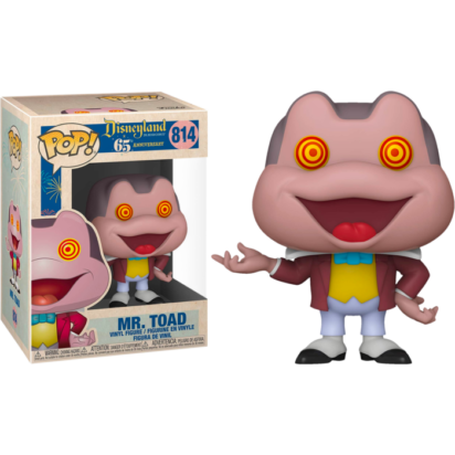The Adventures of Ichabod and Mr. Toad POP! Vinyl Figure Disneyland 65th Anniversary - Mr. Toad with Spinning Eyes