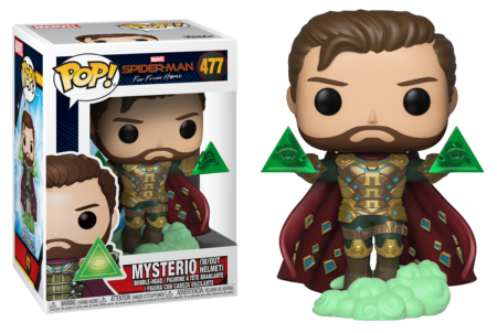 Spider-Man: Far From Home POP! Movies Vinyl Figure Mysterio Unmasked Limited 9 cm