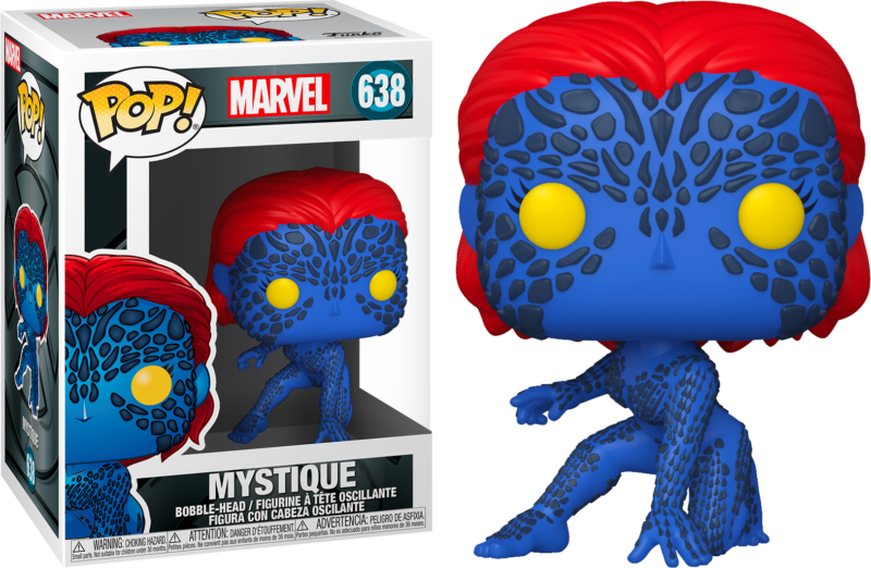 X-Men 20th Anniversary POP! Marvel Vinyl Figure Mystique 9 cm