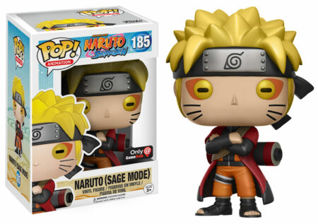 Naruto Shippuden POP! Animation Vinyl Figure Naruto (Sage Mode) 9 cm