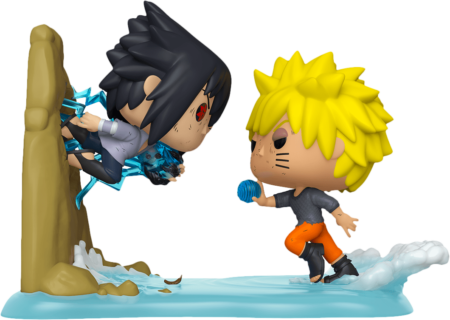 Naruto Shippuden POP! 2 pack Animation Vinyl Figures Tv moments Naruto Vs Sasuke Limited 9 cm