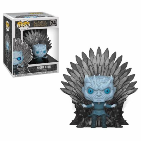 Game of Thrones POP! Deluxe Vinyl Figure Night King on Iron Throne 15 cm