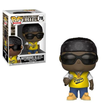 Notorious B.I.G. POP! Rocks Vinyl Figure Notorious B.I.G. (Jersey) 9 cm