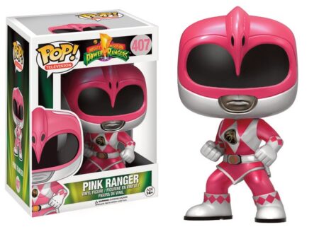 Power Rangers POP! Television Vinyl Figure Pink Ranger Metallic Limited 9 cm