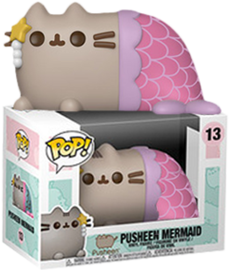 Pusheen POP! Vinyl Figure Pink Pusheen Mermaid Limited 9 cm