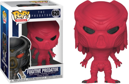 The Predator Movie 2018 POP! Vinyl Figure Red Fugitive Predator Limited 9 cm