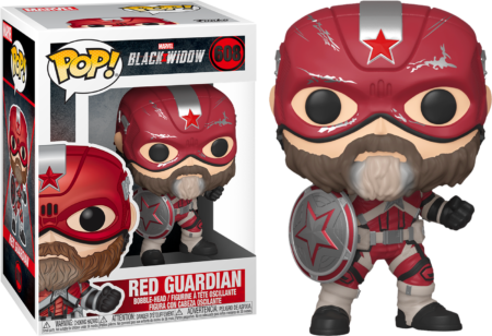 Black Widow POP! Marvel Vinyl Figure Red Guardian 9 cm