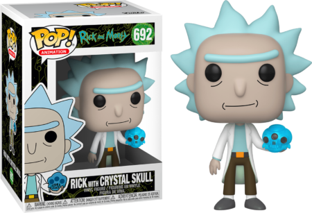 Rick & Morty POP! Animation Vinyl Figure Rick with Crystals 9 cm
