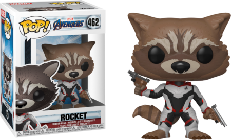 Avengers Endgame POP! Movies Vinyl Figure Rocket in Team Suit Limited 9 cm