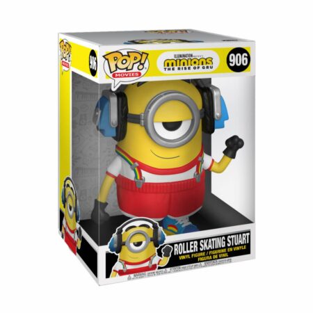 Minions II: The Rise of Gru Supersized POP! Movies Vinyl Figure Roller Skating Stuart 25 cm
