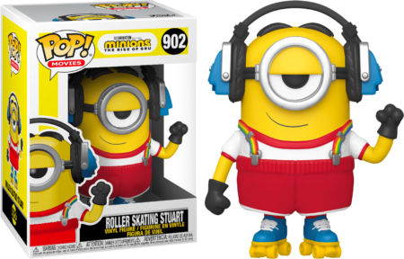 Minions II: The Rise of Gru POP! Movies Vinyl Figure Roller Skating Stuart 9 cm