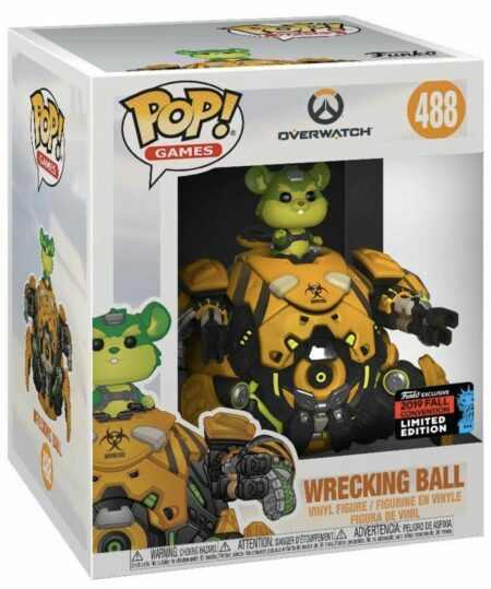 Overwatch - Toxic Wrecking Ball 6" Super Sized Pop! Vinyl Figure (2019 Fall Convention Exclusive)