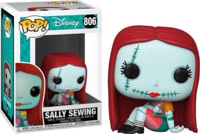 Nightmare before Christmas POP! Movies Vinyl Figure Sally Sewing 9 cm