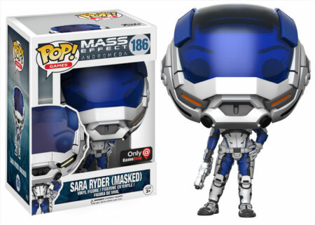 Mass Effect Andromeda POP! Games Vinyl Figure Sarah Ryder (Masked) 9 cm