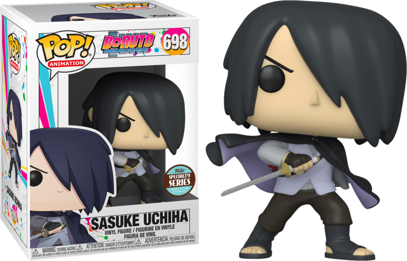 Boruto: Naruto Next Generations POP! Animation Vinyl Figure Sasuke Uchiha with Missing Arm 9 cm Limited