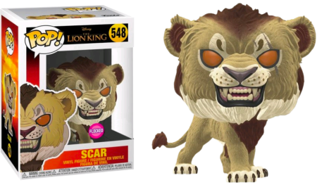 The Lion King (2019) POP! Disney Vinyl Figure Scar Flocked Limited 9 cm