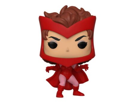 Marvel 80th POP! Heroes Vinyl Figure Scarlet Witch 1st Appearance 9 cm